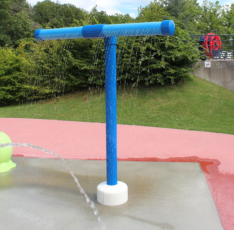 Douches, cascades, jets Douches, cascades, jets