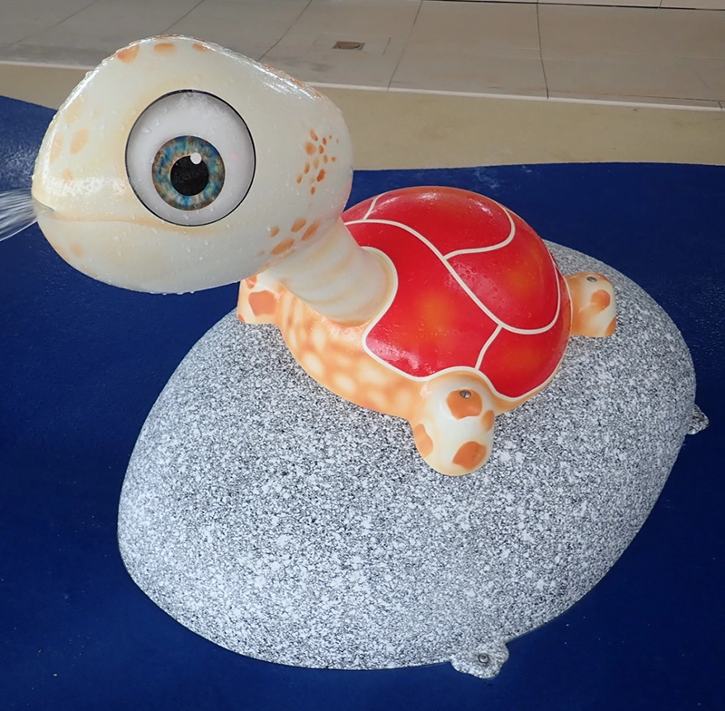 Tortue sur demi-rocher Tortue sur demi-rocher